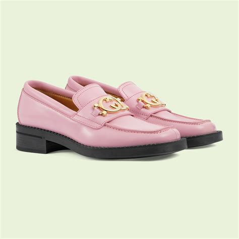 gucci loafer pink